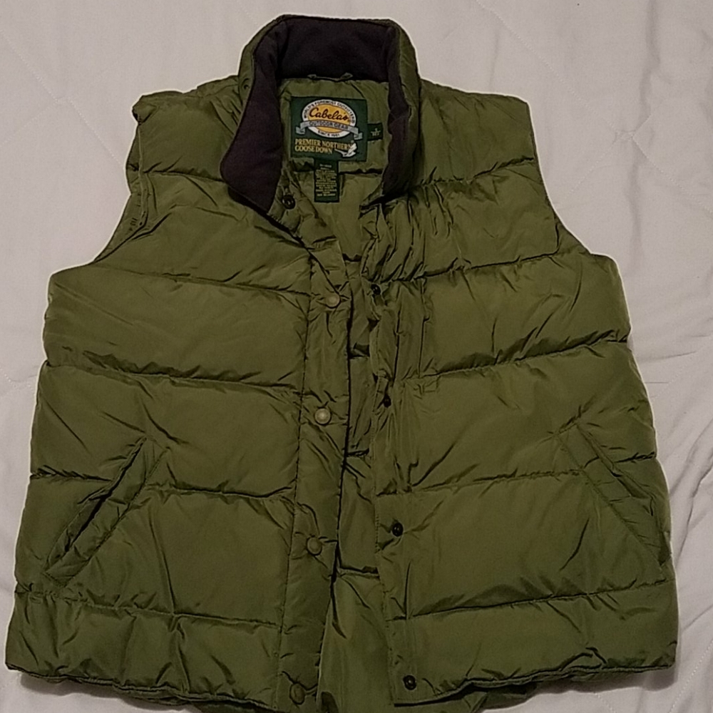 Cabela's Goose Down Puffer Vest